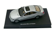 奔驰S-KLASSE 2009 汽车模型 56256 奥拓阿 1：43 银色
