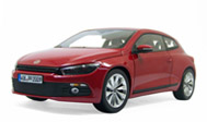 大众尚酷 SCIROCCO 汽车模型 NOREV 1：18 红色