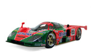 1991年马自达787B LEMANS 汽车模型 89142 autoart 1：18 花色