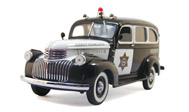 1946年美国雪佛兰郊区警车货车 B11E414 富兰克林 1：24 限量2500