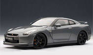 尼桑GT-R35 汽车模型 77393 奥拓阿 1：18 金属灰