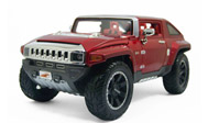 悍马HX 汽车模型 1:18 玛莎图maisto 红色 36171