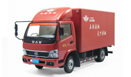 五征奥驰箱式货车 卡车模型 原厂 1：24 红色 20160001