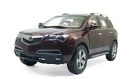 讴歌MDX 汽车模型 国产原厂1：18 紫红色