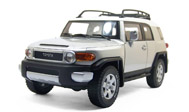 丰田 FJ CRUISER 兰德酷路泽 汽车模型 原厂 1：18 银色 特价