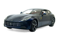 精细版法拉利FF 汽车模型 风火轮1:18 蓝色