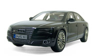 奥迪A8 W12 汽车模型 1:18 德国原厂 黑色