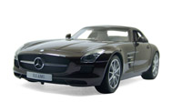 奔驰SLS AMG 汽车模型 敞篷 进口原厂 1:18 褐色
