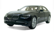 宝马750LI F02 加长版 合金汽车模型 08781CBK-C 京商Kyosho 1:18   黑色