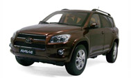 新丰田RAV4 越野车模型 一汽丰田原厂 1：18 咖啡色