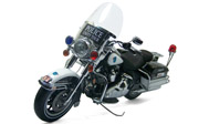 2006哈雷路王警车 摩托车模型 富兰克林 1：10 B11E505