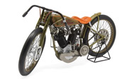 1927年哈雷8缸赛车 摩托车模型 1：6 XONEX 原厂 绿色 限量版