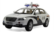 红旗奔腾B70警车 汽车模型 一汽红旗原厂 1:18