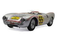 保时捷550 SPYDER PANAMERICANA 汽车模型 奥拓阿85470 1：18 银灰色