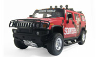 悍马 H2 OKLAHOMA SOONERS  highway61  1：18