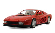 法拉利 塔斯切罗 汽车模型 风火轮 1：18 红色 特价