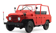 北京212吉普 BJ212【敞篷】 汽车模型 国产 1：18 限量版 红色