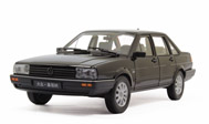 老款普桑塔纳 汽车模型 上海大众威利FX 1：18 黑色 18035AH-XW