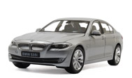 宝马535i 宝马新5系 汽车模型 威利 1：24 银色