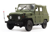 北京212吉普 BJ212【硬顶】 汽车模型 国产 1：18 限量版 绿色