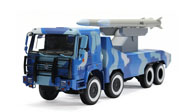 导弹发射车 军事模型 1：24 海军迷彩