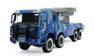 导弹发射车 军事模型 1：24 海军迷彩