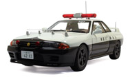 尼桑天际线GTR-32 警车汽车模型 autoart 1：18 77364 1：18 黑白色
