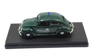 大众甲壳虫 VOLKSWAGEN 警车 汽车模型  意大利 RIO 1:43 绿色