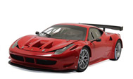 法拉利458 Italia GT2  汽车模型 1:18 红色