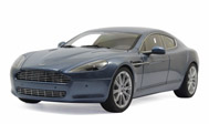 阿斯顿马丁 RAPIDE 汽车模型 70218 autoart  1：18 金属蓝色