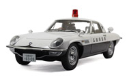 福特野马MACH I 日本版警车 汽车模型 奥拓阿72826 1：18 白色