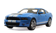 福特野马GT500 2010 汽车模型 奥拓autoart 1：18 72916 蓝色 特价