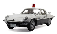 马自达COSMO 警车 限量3000 汽车模型 奥拓autoart 75935 1：18 白色
