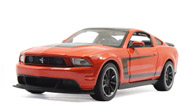 福特野马BOSS 302 合金汽车模型 玛莎图 1:24 红色