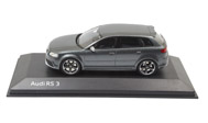 奥迪RS3 汽车模型 原厂 1：43 灰色
