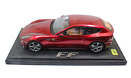 法拉利FF 汽车模型 意大利BBR P1829A 1:18 酒红色