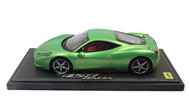 法拉利458 汽车模型 BBR 1:18 苹果绿