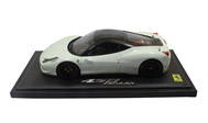 法拉利458 汽车模型 BBR 1:18 白色