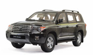 2012新款陆地巡洋舰LC200 汽车模型 一汽丰田原厂 1:18 黑色