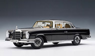 1968奔驰280 SE COUPE 汽车模型 76286 autoart 1:18 黑色