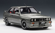1989宝马M3 EVOLUTION 汽车模型 autoart70567 1:18 银灰色