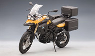宝马F800GS 摩托车模型autoart10007  黄黑双色