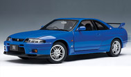 尼桑 SKYLINE GT-R33 77328 autoart 1:18 蓝色 限量2000台