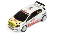2009菲亚特Abarth  S2000 #15  汽车模型 IXO 1：43白花 RAM380.11