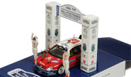 雪铁龙赛纳WRC #3 世界冠军赛2004 汽车模型 IXO 1：43 红色 RAM159