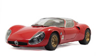 1967阿尔法.罗密欧 33  汽车模型 autoart70191 1:18 红色