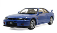 尼桑 SKYLINE GT-R33 77328 autoart 1:18 蓝色 限量2000台