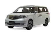 东风本田艾力绅商务车MPV 汽车模型 东风本田原厂 1：18 白色
