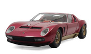 兰博基尼缪拉 SVJ 汽车模型 京商1:18 酒红色08315PG