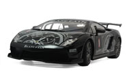 兰博基尼盖拉多 钟表版 汽车模型 MONDOMOTORS 1:18 黑色
